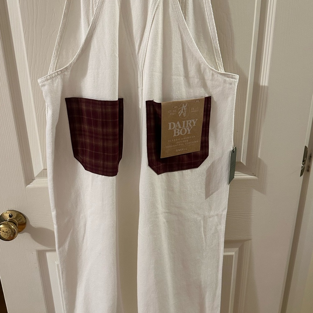 Dairy Boy - The Farm Overalls - White - Picture 3 of 4